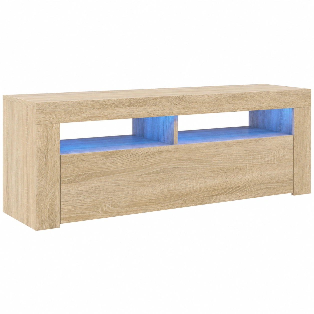 Armoire, en chêne, avec éclairage LED, pour la chambre