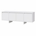 Armoire, 120 x 30 x 40,5 cm, coloris blanc, pour la chambre
