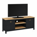 Meuble TV, coloris noir, pour le salon