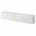 Armoire, coloris blanc et doré, pour la chambre